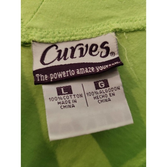 Curves Gym Workout Shirts Size Large - Picture 6 of 11
